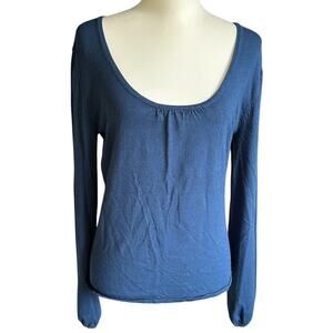 Joseph A. Blue Long Sleeve Sweater Size Large